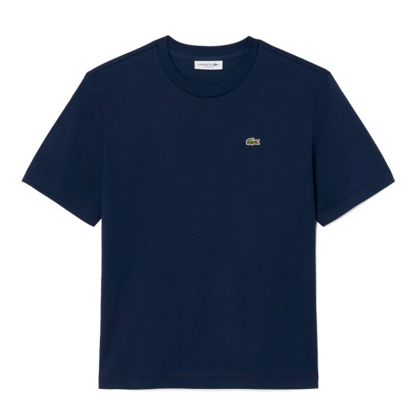 Lacoste T-shirts hauts et polos Bleu marine - T-shirt ample - 40 - Ref 54 €